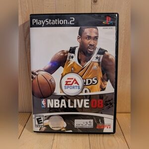 NBA Live 08 for PlayStation 2 - Black Game Used